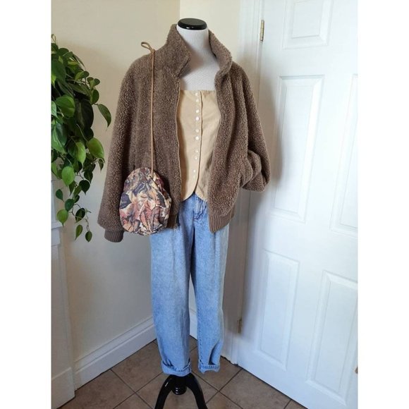 SOLD-Vtg WYLER 80s Stone Wash Relaxed Leg Denim High Waist Tapered Leg Jeans - Picture 9 of 9